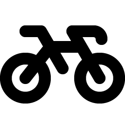 bicycle bold icon