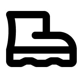 boot bold icon