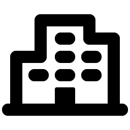 building apartment bold icon