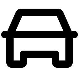 car simple bold icon