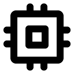 cpu bold icon