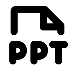file ppt bold icon