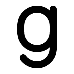 goodreads logo bold icon