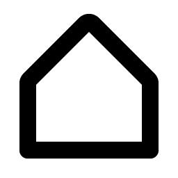 house simple bold icon