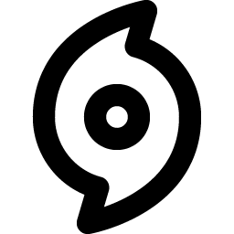 hurricane bold icon