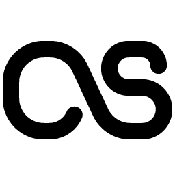 lastfm logo bold icon