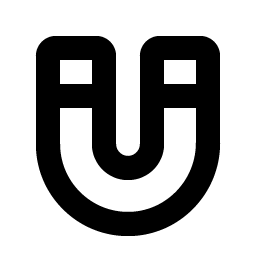 magnet straight bold icon