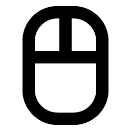 mouse bold icon
