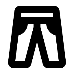 pants bold icon