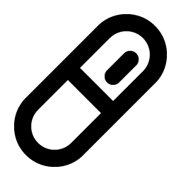 pill bold icon