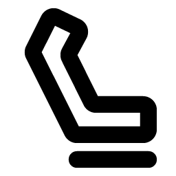 seat bold icon