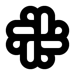 slack logo bold icon