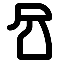 spray bottle bold icon