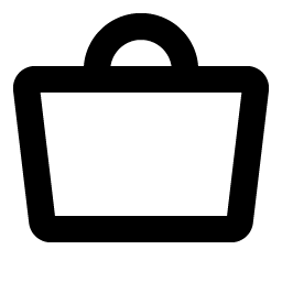 tote simple bold icon