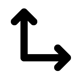 vector two bold icon