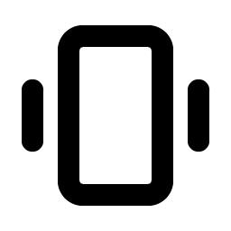 vibrate bold icon