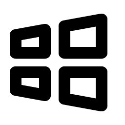 windows logo bold icon