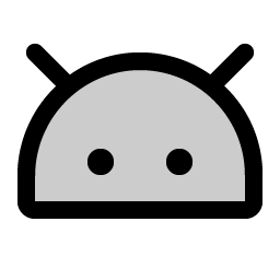 android logo duotone icon
