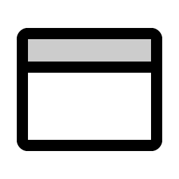 browser duotone icon