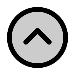 caret circle up duotone icon