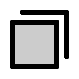 copy simple duotone icon