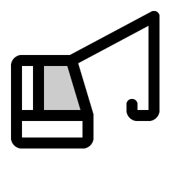 crane duotone icon