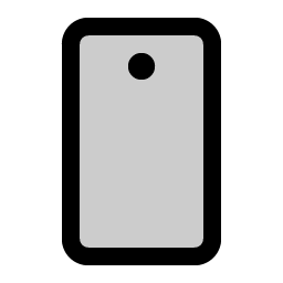 device mobile camera duotone icon