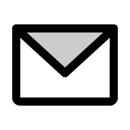 envelope simple duotone icon