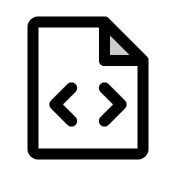 file code duotone icon