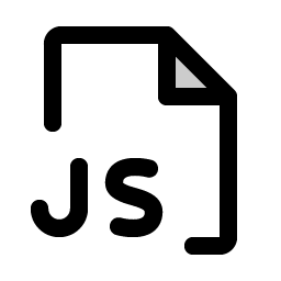 file js duotone icon