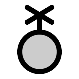 gender nonbinary duotone icon