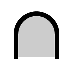 intersection duotone icon