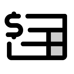 invoice duotone icon