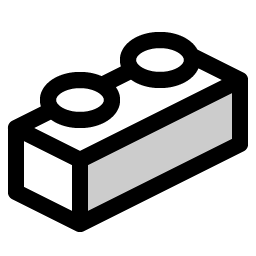 lego duotone icon
