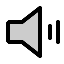 speaker simple high duotone icon