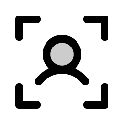 user focus duotone icon