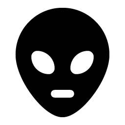 alien fill icon