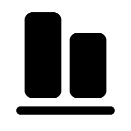 align bottom fill icon