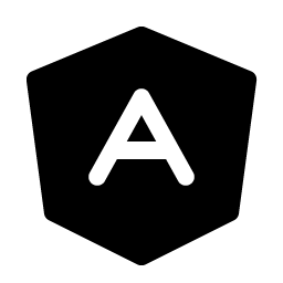 angular logo fill icon