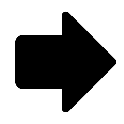 arrow fat right fill icon