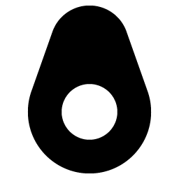 avocado fill icon