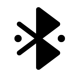 bluetooth connected fill icon