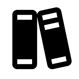 books fill icon