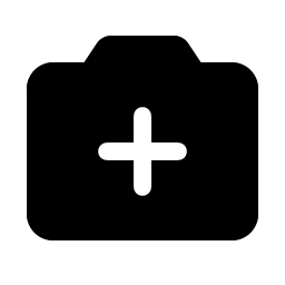 camera plus fill icon