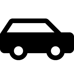 car profile fill icon