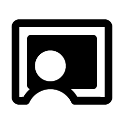 chalkboard teacher fill icon