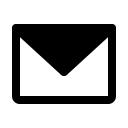 envelope simple fill icon
