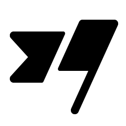 flag banner fold fill icon