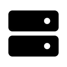 hard drives fill icon