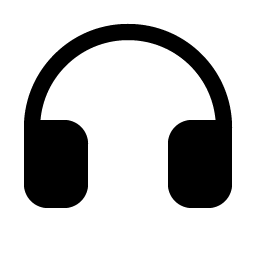 headphones fill icon